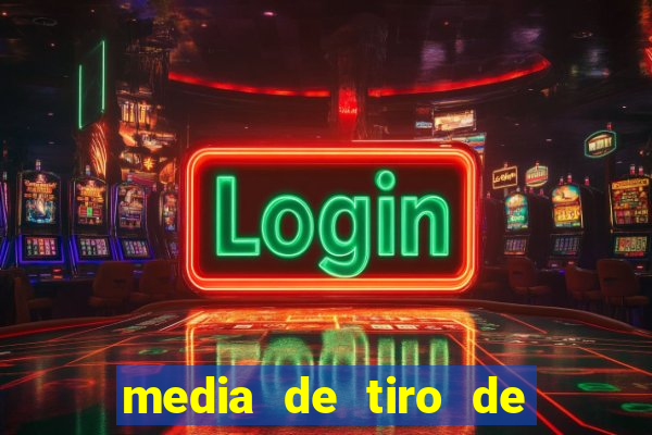 media de tiro de meta por jogo